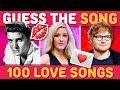 GUESS THE 100 LOVE SONGS ULTIMATE LOVE SONG QUIZ Music Quiz 