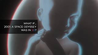 What Would 2001 A Space Odyssey Look Like In Stereoscopic 3D? Anaglyph Red Blue 3D Gles Version.