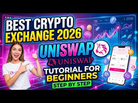 🚀 Best Crypto Exchange 2026: Uniswap Tutorial for Beginners (Step By Step)