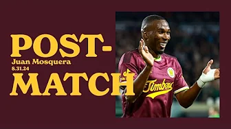"I like to score goals against Seattle" | Juan Mosquera on his goal and the win over Seattle thumbnail
