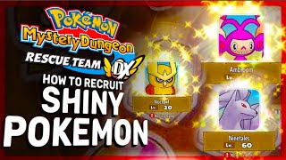 How to get SHINY POKEMON in Pokemon Mystery Dungeon DX