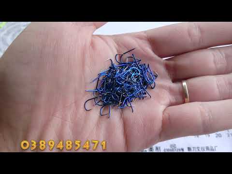 Video Chọn lưỡi câu thế nào để câu đài, trên tay vài mẫu... - youtube