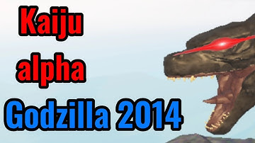 Godzilla 2014 showcase | Kaiju alpha