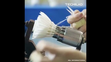 High-tech Shuttlecocks Manufacturing | Shuttlecocks Manufacturing detailed