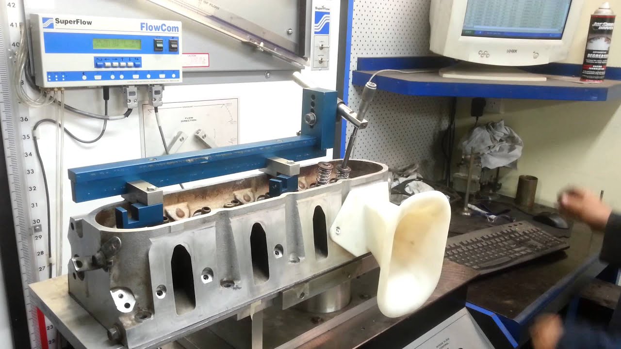 LS head flow bench testing YouTube