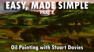 Clouds and Land - Oil Painting with Stuart Davies - Part Two