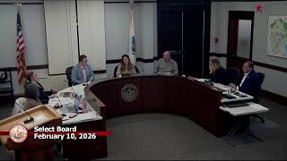 Select Board 2-10-2026