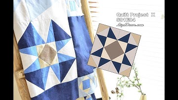Patchwork Quilt Project - Tutorial S01E04 - Flying geese , Half Square