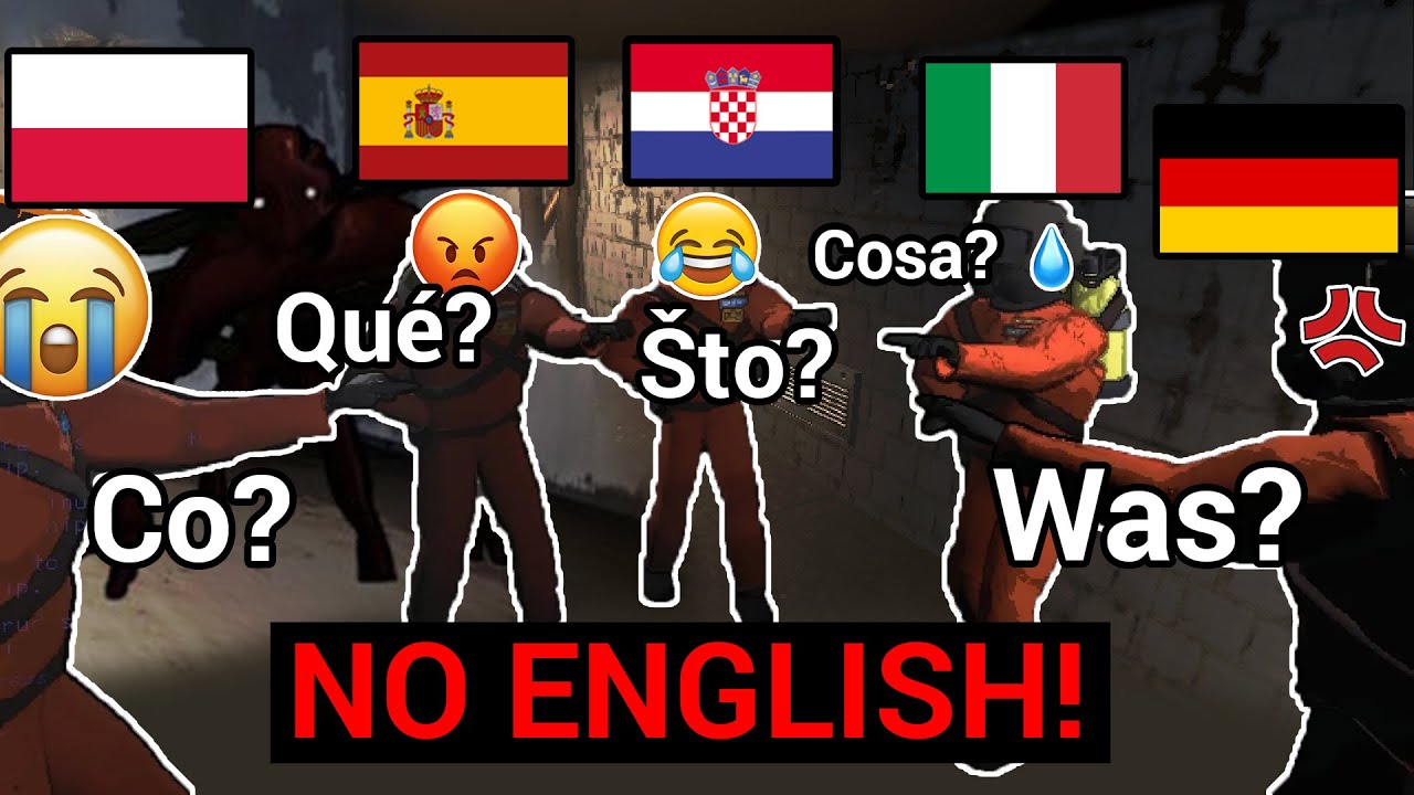 LETHAL COMPANY but we played using only our native languages! NO ENGLISH ALLOWED