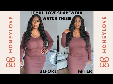 HONEYLOVE SHAPEWEAR TRY ON AND REVIEW