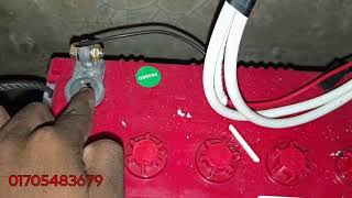Pwm solar battery output connection. pwm solar charge controller connection.