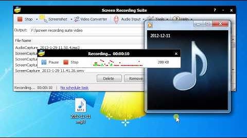 How to use sound function of Screen Recording Suite 3.0