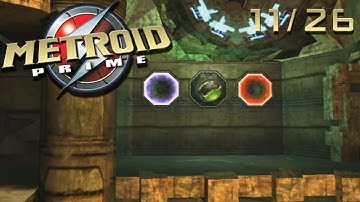 Metroid Prime, 100% Items and Scans • (11/26) • The Chozo Bowling Alley