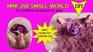 Small World in a Jar | Fun Play Activity for Kids | Kids Videos | Tiny Pix