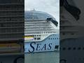 Star of the Seas sailing away! #shorts #staroftheseas #royalcaribbean #cruiseship  #portcanaveral