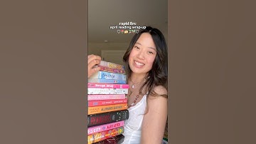 BOOKS I READ IN APRIL 🌷📚 #booktube #bookrecs #bookreview #romancereader #booklover