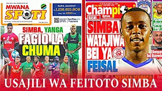 MAGAZETI YA LEO 31.05.2024 | Usajili wa Feisal Simba na Chama Yanga