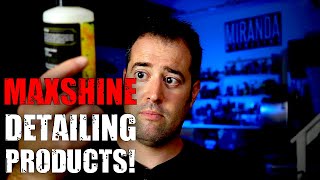 New Maxshine Detailing Products!  #autoetailing #mobiledetailing