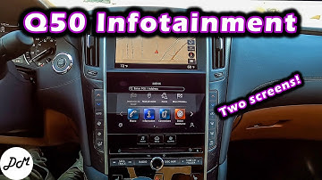 2023 Infiniti Q50 — Infotainment Review | Dual Touchscreen, Apple CarPlay, How-To