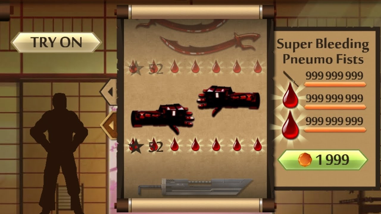 Shadow Fight 2 The Most Powerful Super Bleeding Pneumo Fists | Free Download