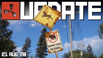 Destroyable road signs, windscreens and weather! | Rust update 21st August 2020