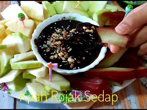 Resepi/Cara Nak Buat Kuah Rojak Yang Sedap Dan Boleh 