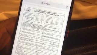 I Applied For The SBA Disaster Loan/Grant & Received $1K (Coronavirus)