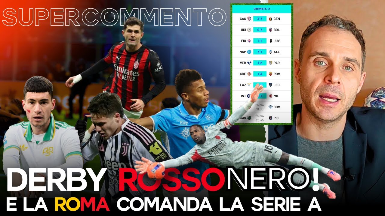 IL SUPERCOMMENTO AL WEEKEND DI SERIE A