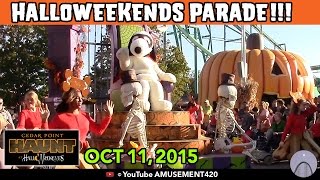 Cedar Point HalloWeekends Parade 2015 | amusement420