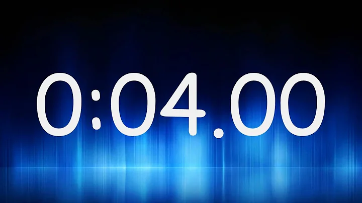 4 Second Timer - Countdown from 4 to 0