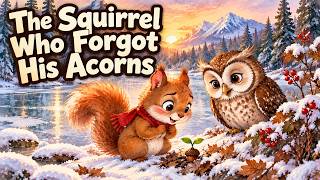 The Squirrel Who Forgot Where He Hid His Acorns | Bedtime Story for Kids | Story Tree