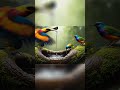 Birds' Paradise: Witnessing a Refreshing Gathering in Nature! #shorts