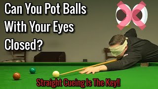 50+ Break With Eyes Closed | Snooker Lesson