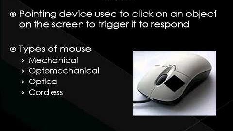 Input_Output Devices Part 1