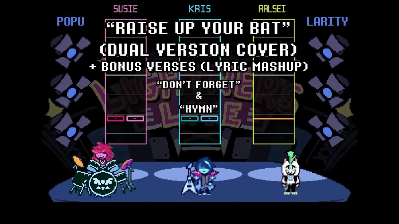 Raise Up Your Bat (DUAL VERSION)+BONUS Verses (Lyric Mashup “Don’t Forget” & “Hymn”) / Cover【Laiki】