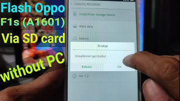 Flash Oppo F1s (A1601) Via SDCARD