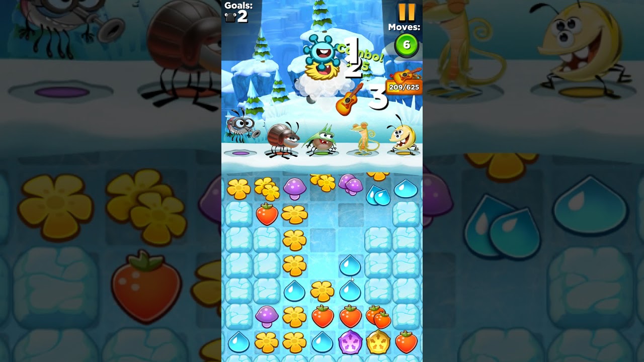 Best Fiends level 42 no boosters