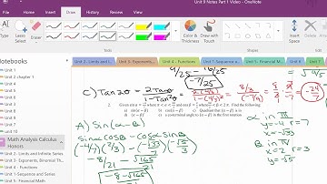 Unit 9 Part 1 Notes Video #2