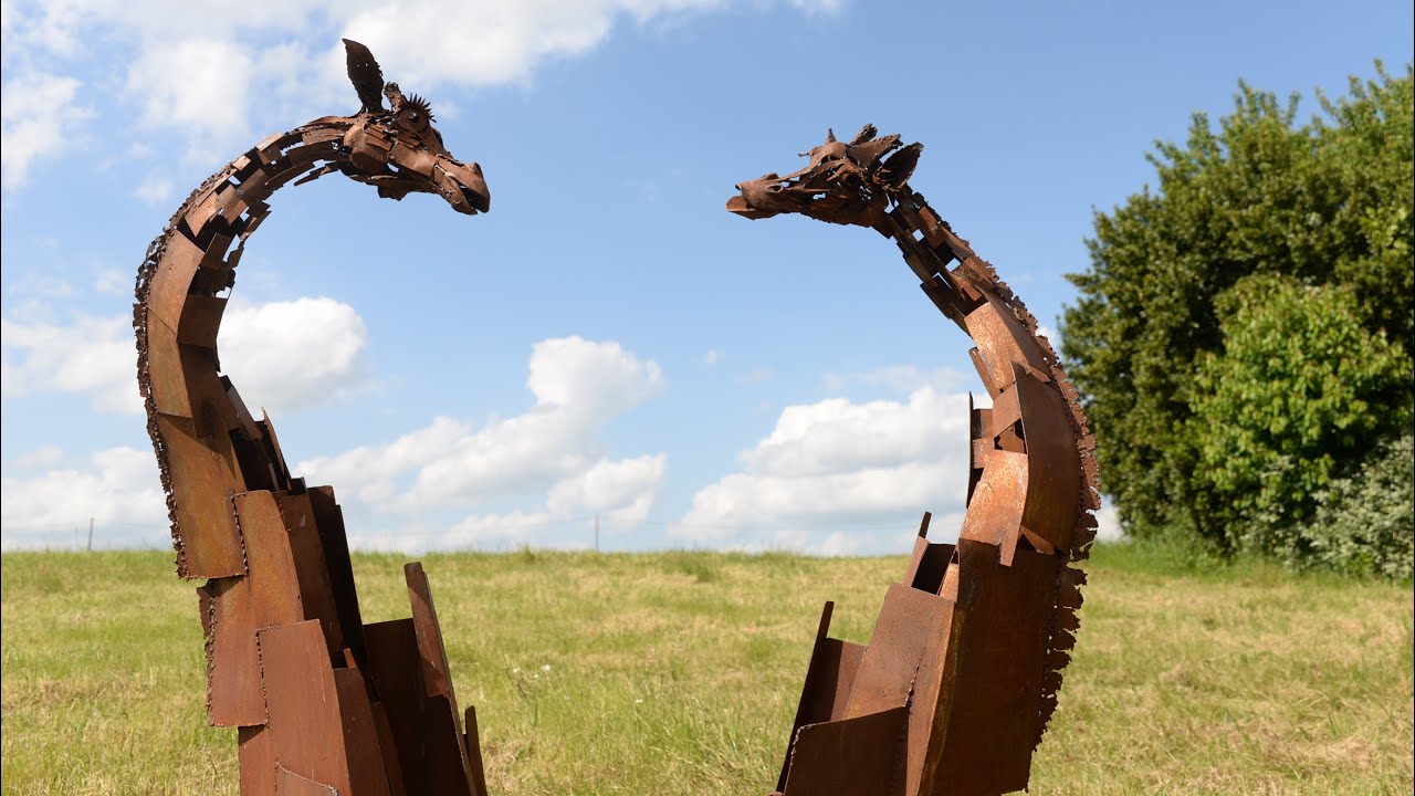 girafe corten1
