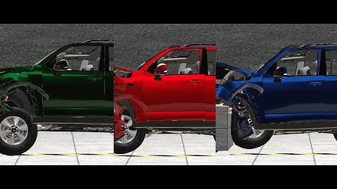 2022-2027 Procyon Centauri | BeamNG.drive | crash tests at varying speeds