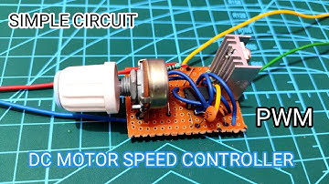 How to Make DC Motor Speed Controller | Using 555 Timer IC
