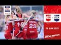 Fih hockey pro league 202223 great britain vs usa women game 1  highlights