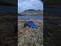 wild camp 🏕 angle Tarn Lake district national park mountains #trekking #fyp #travel #shorts #mindset