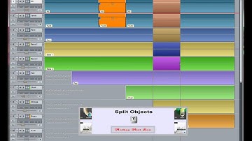 Samplitude - Working with Objects 06:Splitting Objects & Ranges