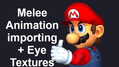 Melee Animation importing + eye animations melee modding part 2