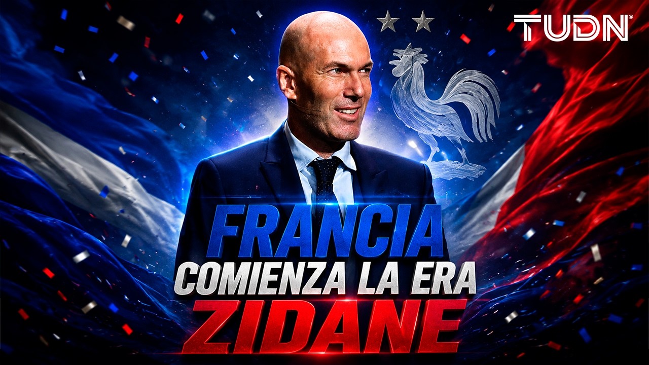 🔥 ¡OFICIAL! Zidane es el nuevo DT de Francia 🇫🇷 ¿Comienza una nueva era? | TUDN
