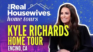 Kyle Richards' Encino Mansion: A Lavish Tour with Secret Insights | Must-See Celebrity Home!