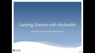 MyHealth Patient Portal Guide screenshot 1