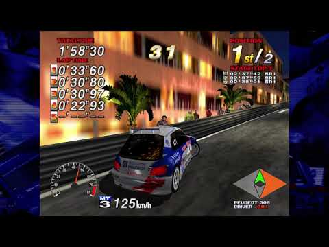 Sega Rally 2 Arcade Practice Riviera 2 37 34 Sega Model 3 Emulator