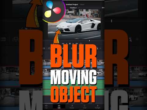 How To Blur A Moving Object In DaVinci Resolve